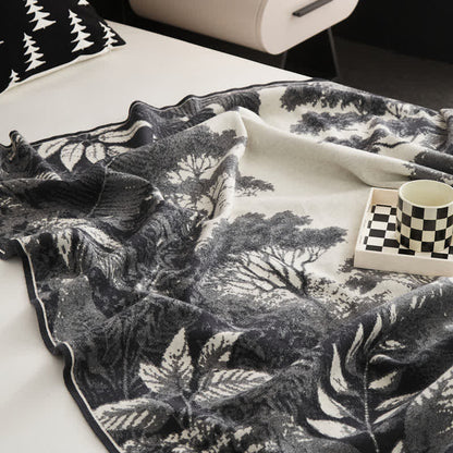 Jacquard-Retro-Multifunktionsdecke - image 8