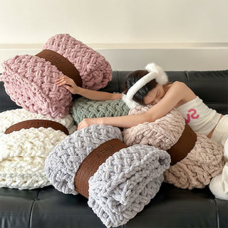 Grobstrick-Handwebdecke - image 0