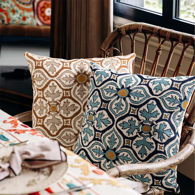 Kissenbezug aus Chenille im Vintage-Stil - image 2