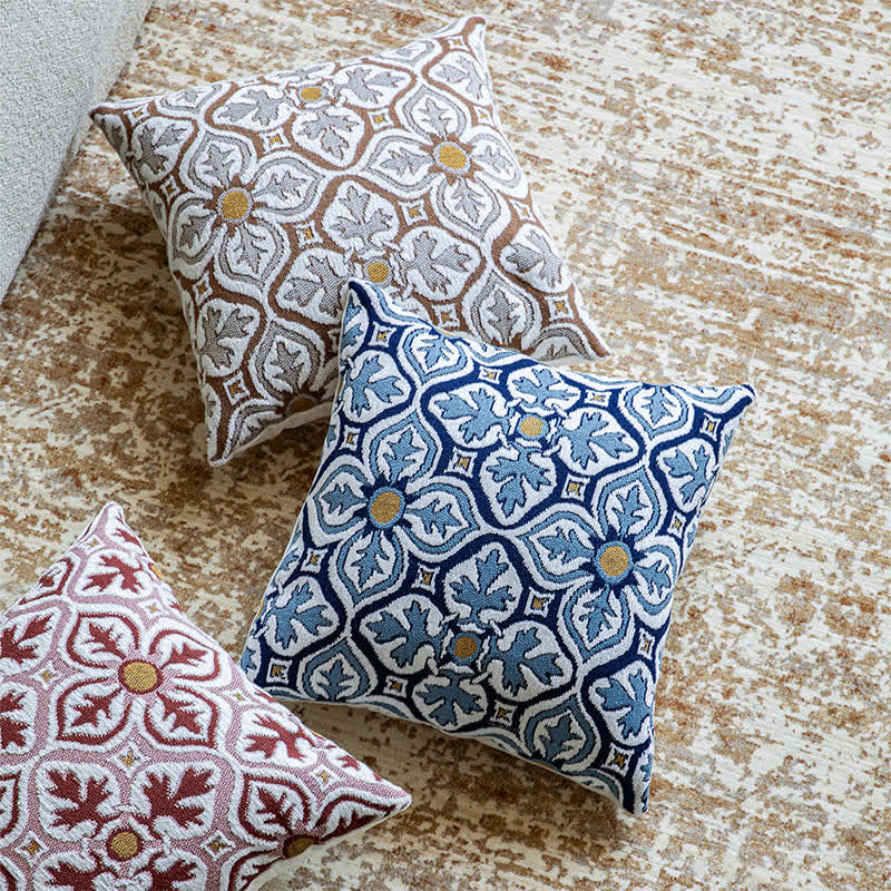 Kissenbezug aus Chenille im Vintage-Stil - image 1