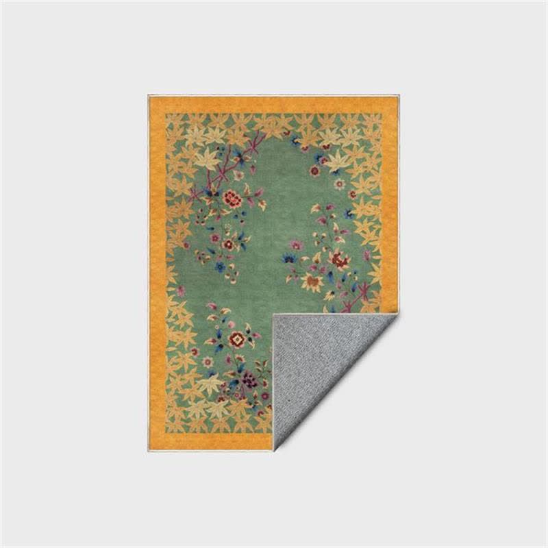Ahornblatt-Blumenmuster-Anti-Rutsch-Teppich - image 4