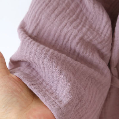 Unisex Minimalistischer Kimono aus Baumwollgaze Loungewear - image 10