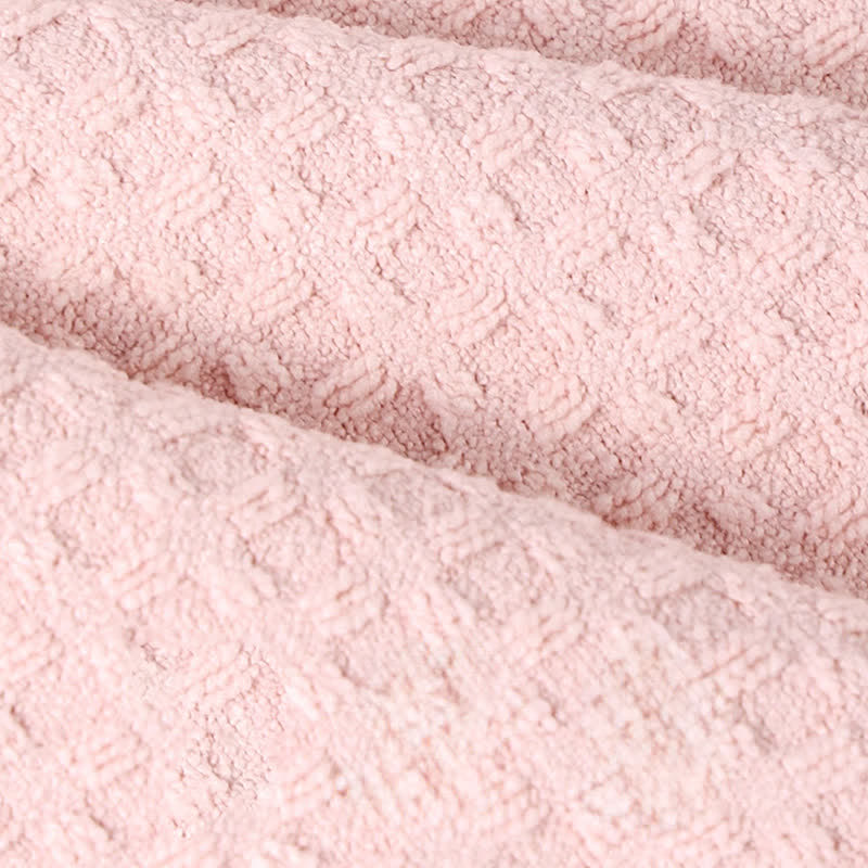 Ownkot Schnelltrocknender Waffelpiqué-Baumwoll-Spa-Bademantel - image 16