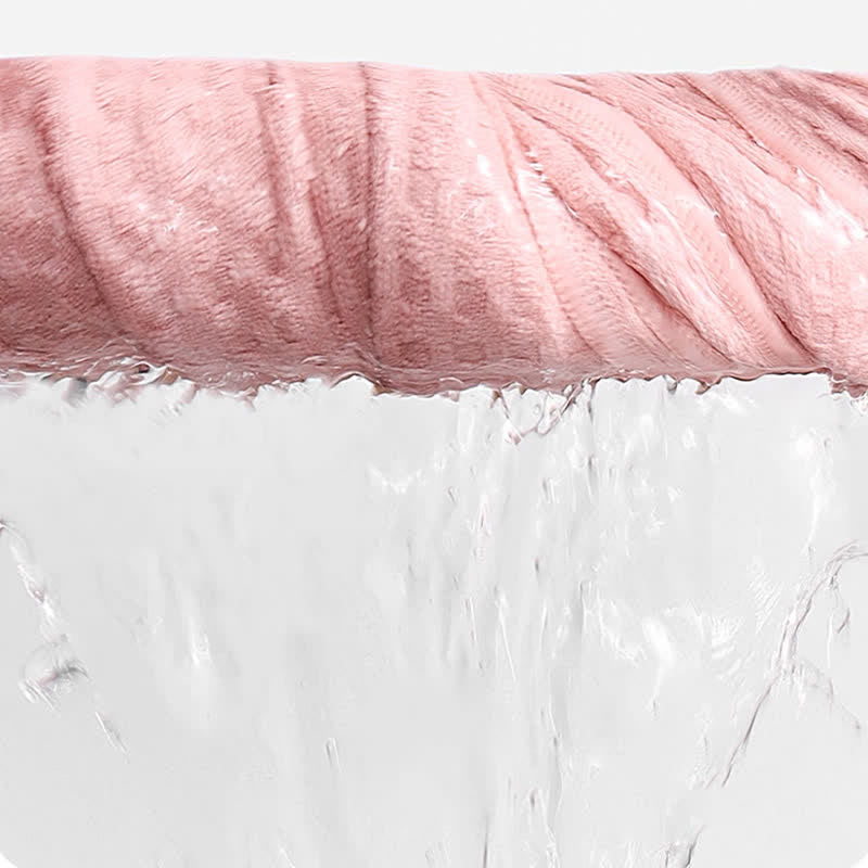 Ownkot Schnelltrocknender Waffelpiqué-Baumwoll-Spa-Bademantel - image 15