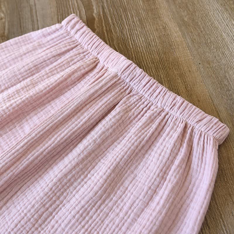 Loungewear im orientalischen Stil aus Baumwollgaze, Kimono - image 12