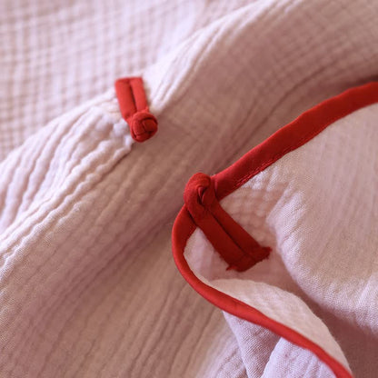 Loungewear im orientalischen Stil aus Baumwollgaze, Kimono - image 11