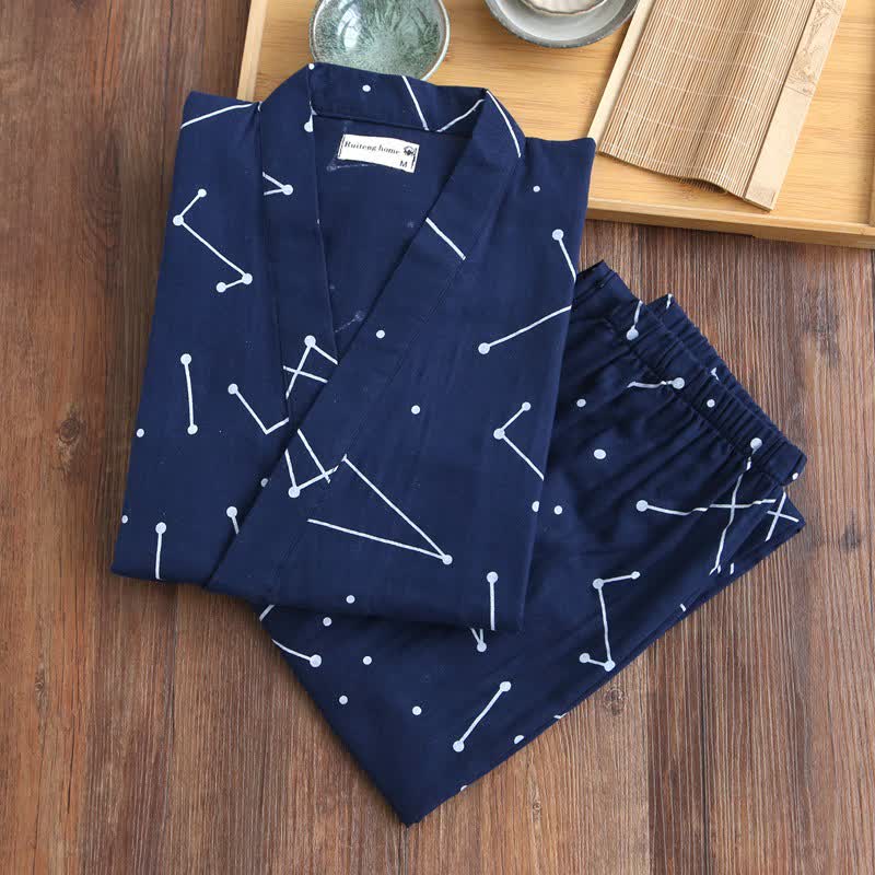 Partner-Kimono-Loungewear aus Baumwolle - image 10