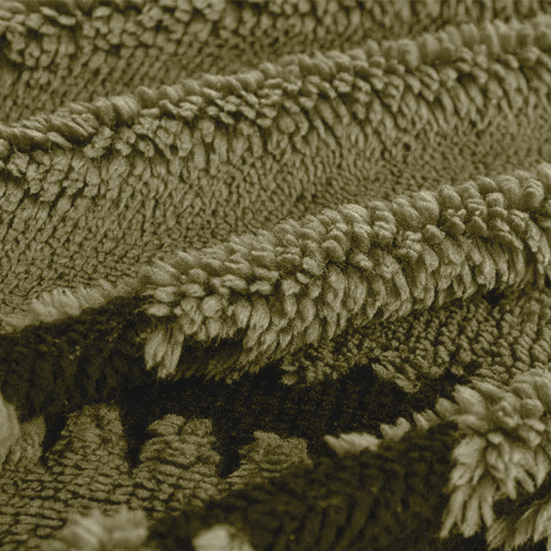 Dicker, weicher Sofabezug aus Chenille mit Streifen - image 3