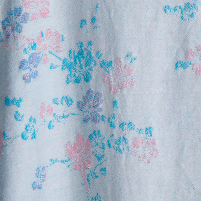 Anmutiger Kimono-Bademantel aus Baumwollgaze mit Pflaumenblütenmuster - image 12