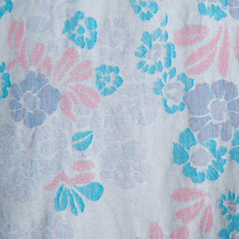 Charmante Kimono-Robe aus Baumwollgaze mit Blumenmuster - image 5