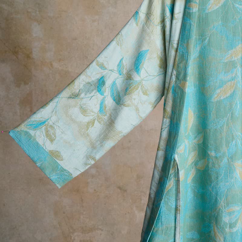 Kimono-Bademantel aus Naturbaumwollgaze - image 16