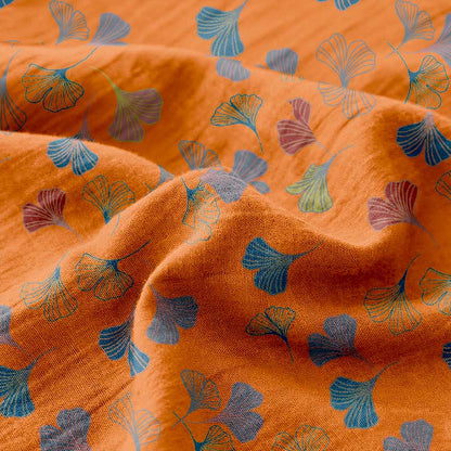 Tagesdecke aus Baumwollgaze-Jacquard „Ginkgo Biloba“ - image 7