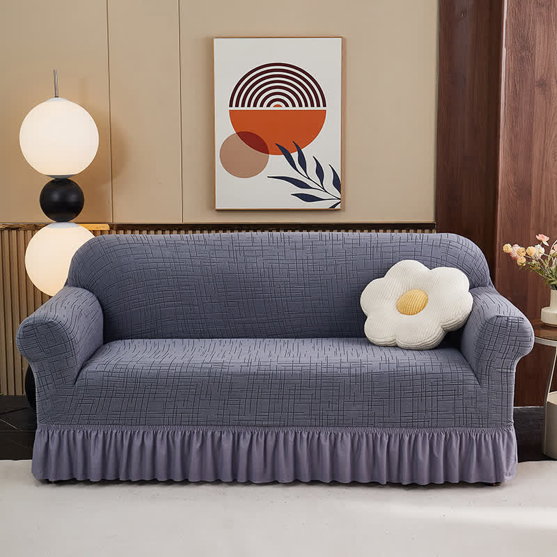 Elastischer, vollständig umschließender Universal-Überzug - Graublau - 4-Sitzer 92" - 118" - image 7