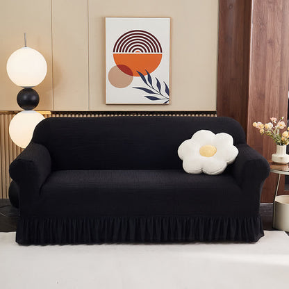 Elastischer, vollständig umschließender Universal-Überzug - Schwarz - 4-Sitzer 92" - 118" - image 6