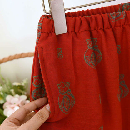 Loungewear-Set aus Baumwolle mit Glückstaschenmuster - image 12