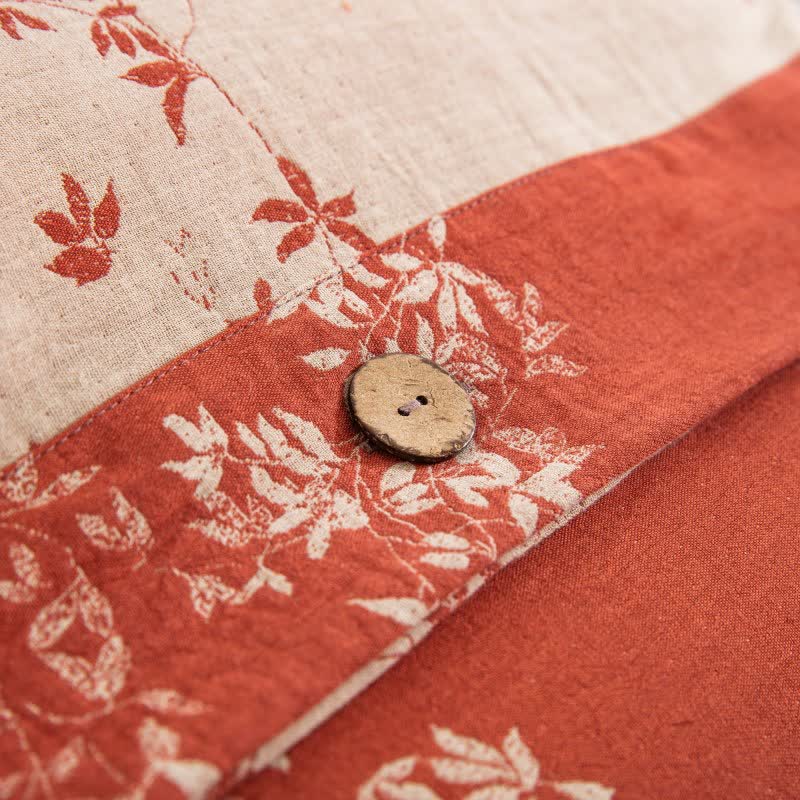 Bettwäsche-Set „Country Leaf“ aus Baumwollgaze (4-teilig) - image 6