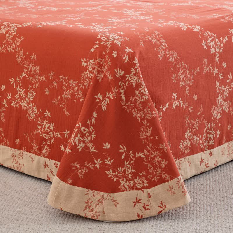 Bettwäsche-Set „Country Leaf“ aus Baumwollgaze (4-teilig) - image 4