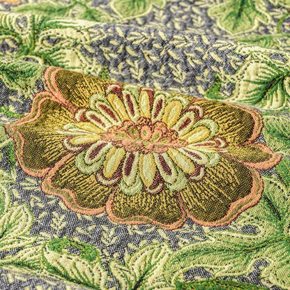 Garteninspirierte, florale Baumwollgaze-Quastendecke - image 4