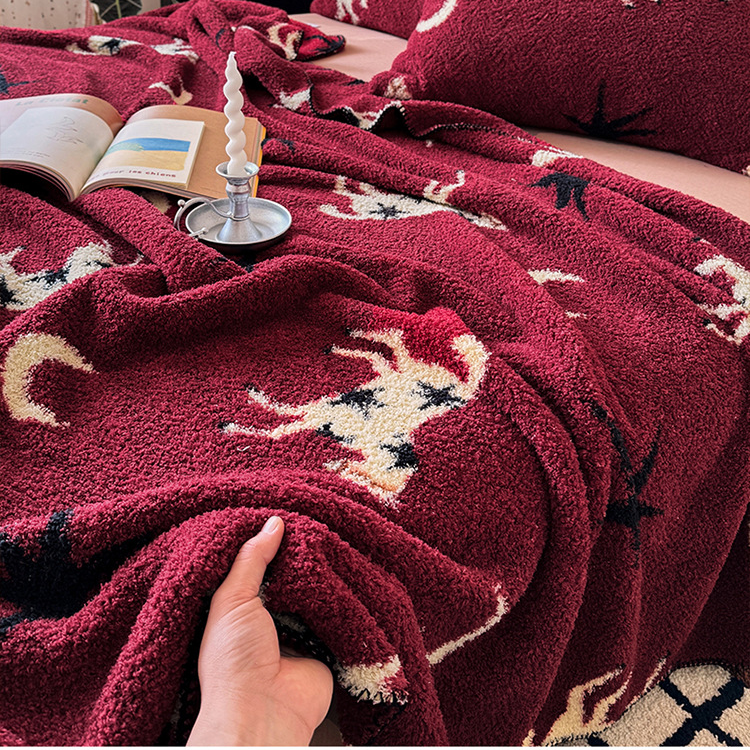 Festliche Strickdecke zum Jahr des Pferdes - image 9