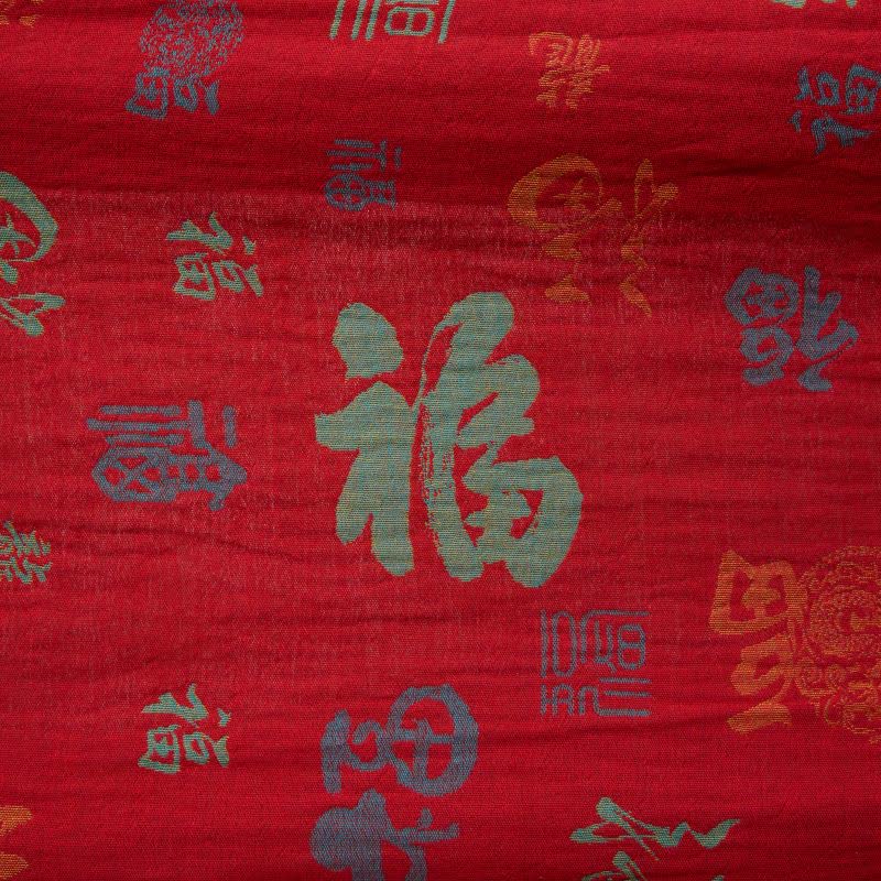 Kimono-Robe aus Baumwollgaze mit Glücksmuster - image 5