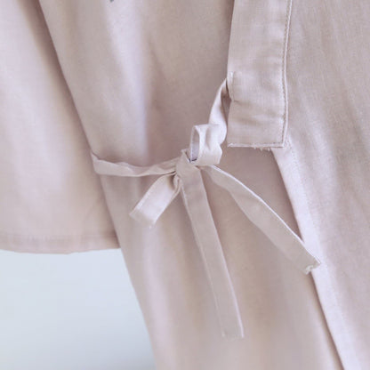Kimono-Set aus Baumwollgaze mit Hirschmotiv - image 5