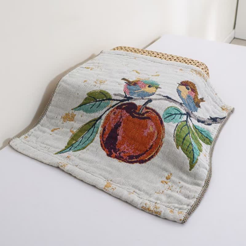 Küchenhandtuch aus Baumwollgaze der Country Bird Serie - image 3