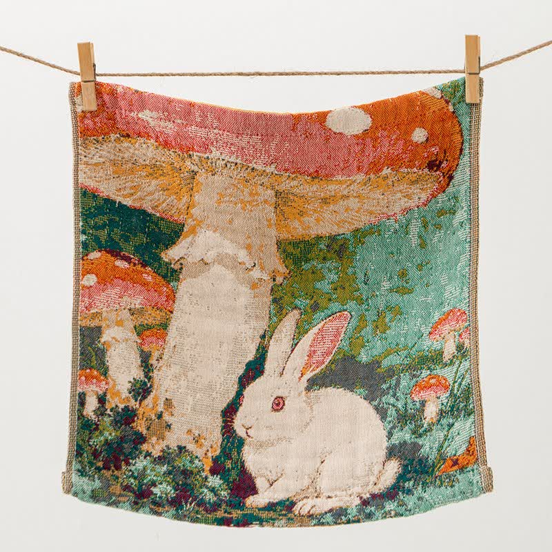 Küchenhandtuch aus Baumwollgaze mit niedlichem Tiermotiv - image 8