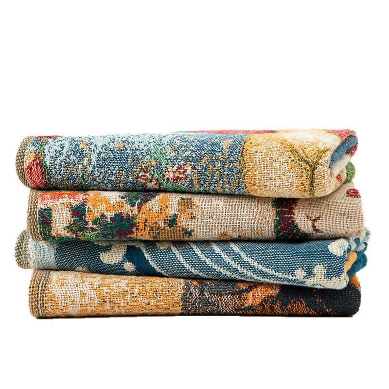 Küchenhandtuch aus Baumwollgaze mit niedlichem Tiermotiv - image 6