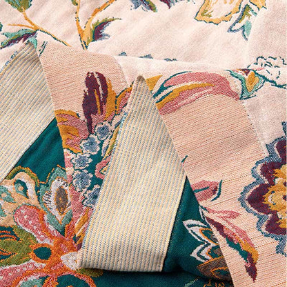 Vintage-Baumwollgaze-Decke im Ethno-Stil - image 6