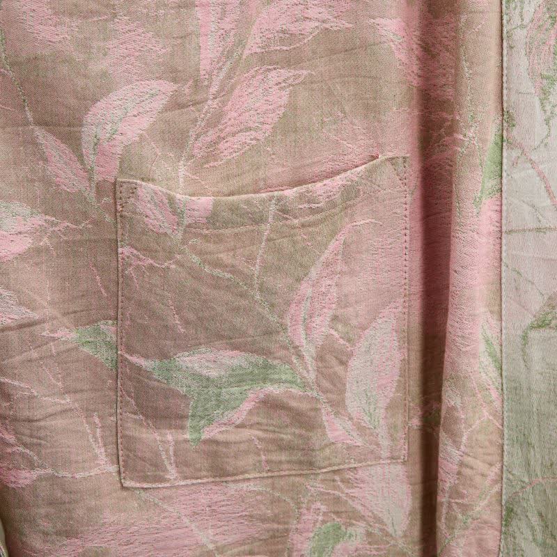 Kimono-Bademantel aus Naturbaumwollgaze - image 5