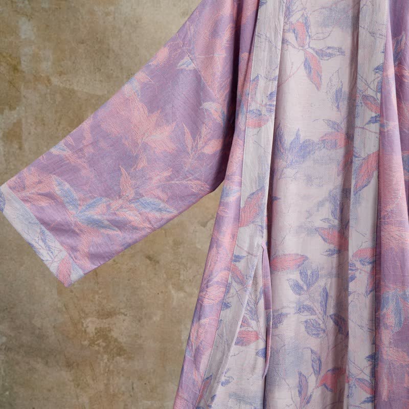 Kimono-Bademantel aus Naturbaumwollgaze - image 22