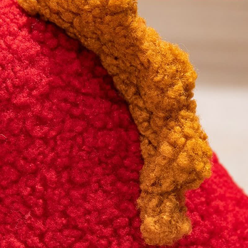 Kreatives Sherpa-Plüschkissen in Form eines Pferdehinterns - image 5