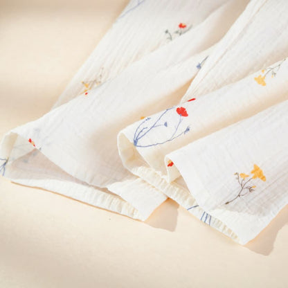 Pyjama-Set aus Baumwollgaze mit Landhausmuster - image 8