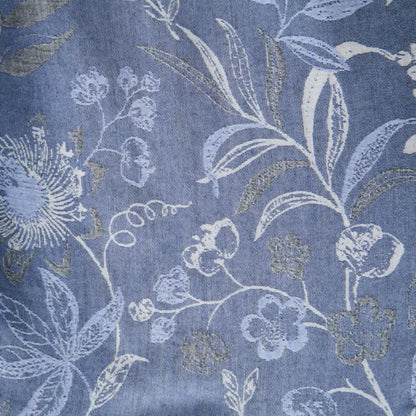 Kimono-Robe aus Baumwollgaze mit pastoralem Blattmuster - image 6