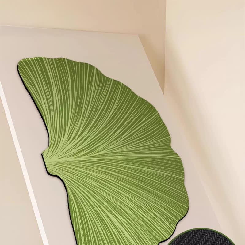 Botanische Ginkgoblatt-Anti-Rutsch-Badematte - image 3