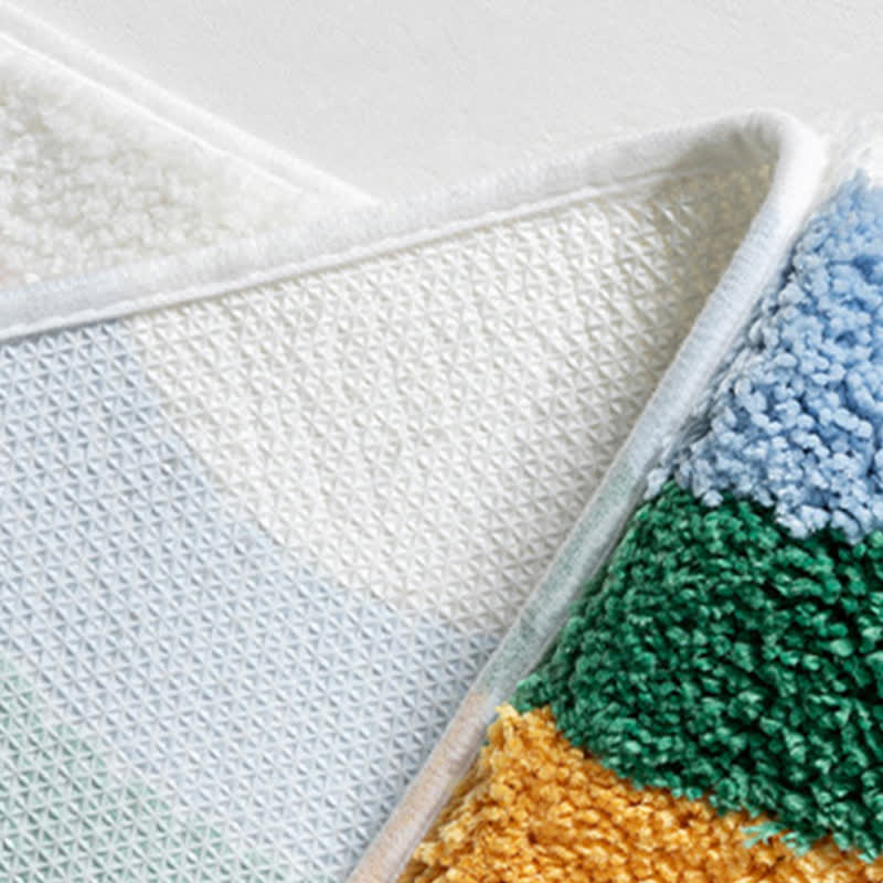 Dekorativer Badeteppich mit Regenbogenmotiven - image 6