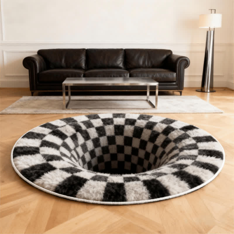 Ownkoti Black Hole 3D-karierter Teppich - image 8