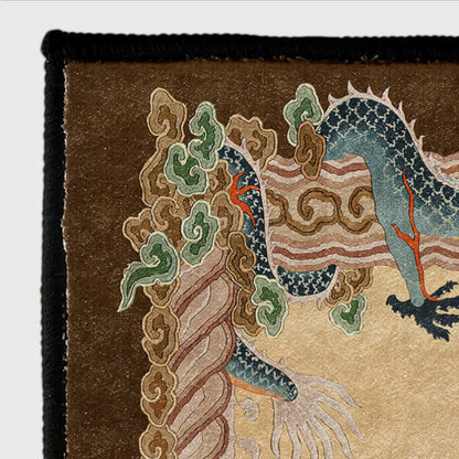 Klassischer Teppich im chinesischen Stil mit Drachenmotiv - image 12