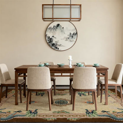 Klassischer Teppich im chinesischen Stil mit Drachenmotiv - image 8