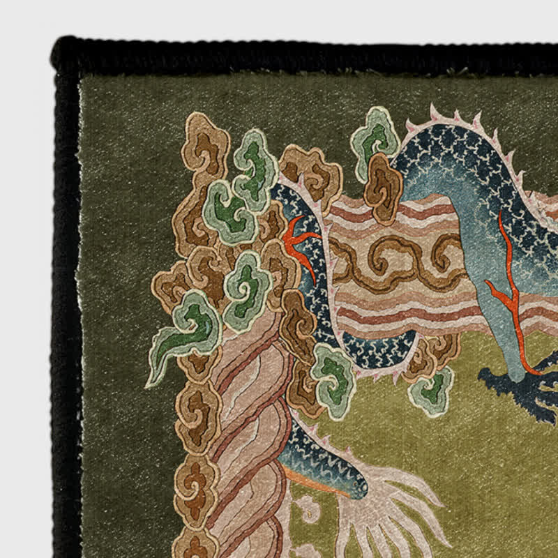 Klassischer Teppich im chinesischen Stil mit Drachenmotiv - image 6