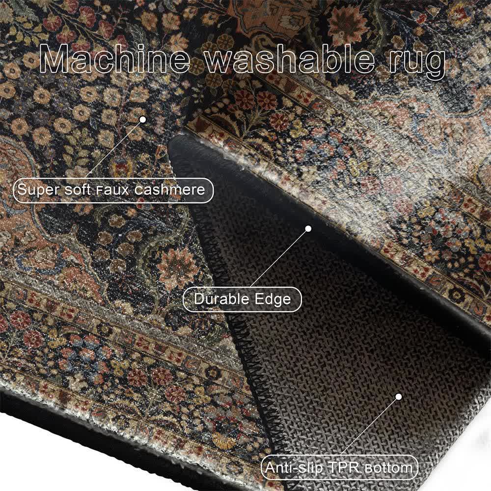 Persisch inspirierter, faltbarer Teppich im Bohème-Stil - image 7