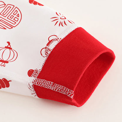 Kinder-Loungewear-Set aus Baumwolle mit Glücksmuster - image 5