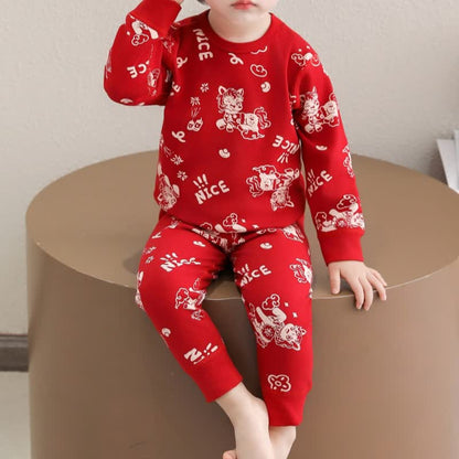 Festliches Pony-Baumwoll-Loungewear-Set für Kinder - image 2