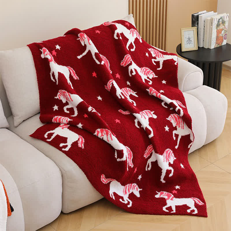 Ultraweiche Einhorn-Garndecke - image 3
