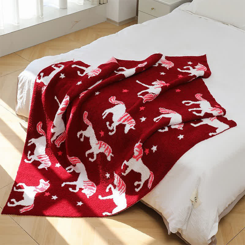 Ultraweiche Einhorn-Garndecke - image 4