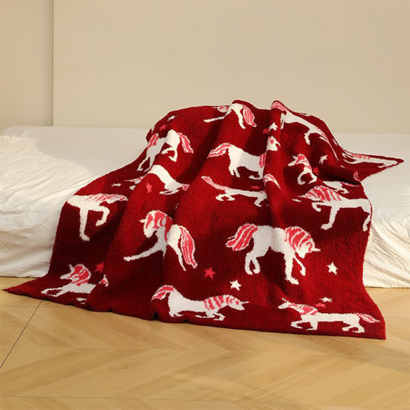 Ultraweiche Einhorn-Garndecke - image 2