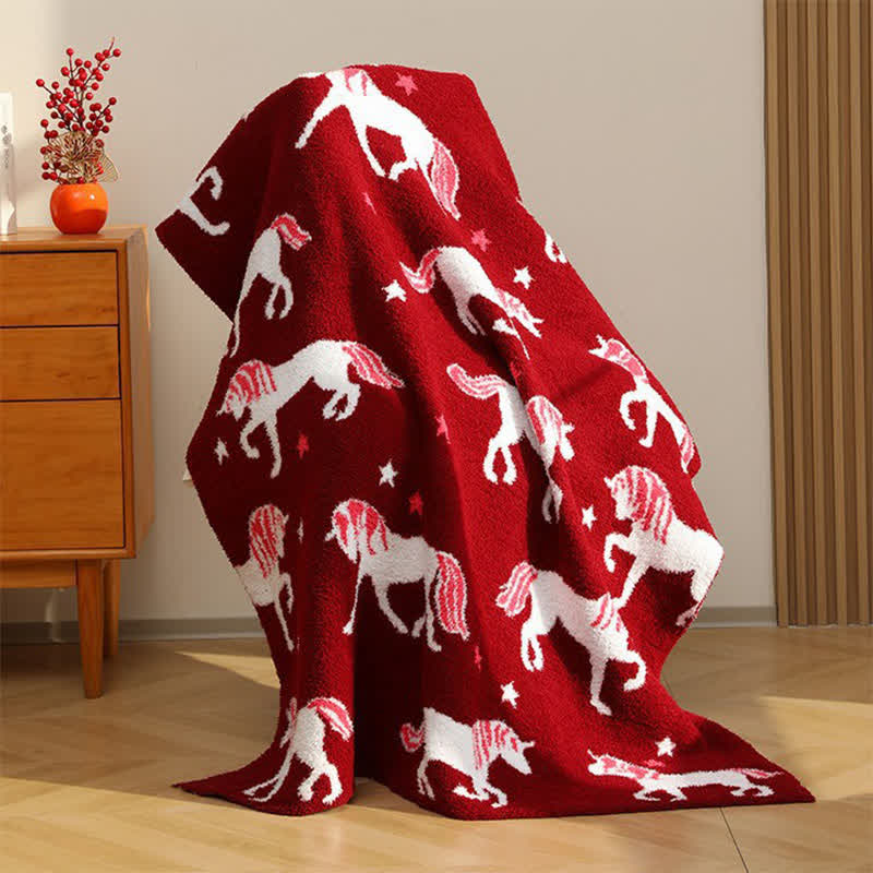 Ultraweiche Einhorn-Garndecke - image 1