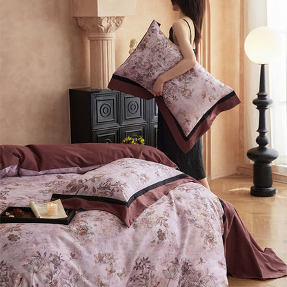 Traumhaftes Baumwoll-Bettwäscheset mit Blumen- und Schmetterlingsmotiven (4-teilig) - image 7