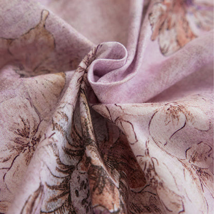 Traumhaftes Baumwoll-Bettwäscheset mit Blumen- und Schmetterlingsmotiven (4-teilig) - image 9