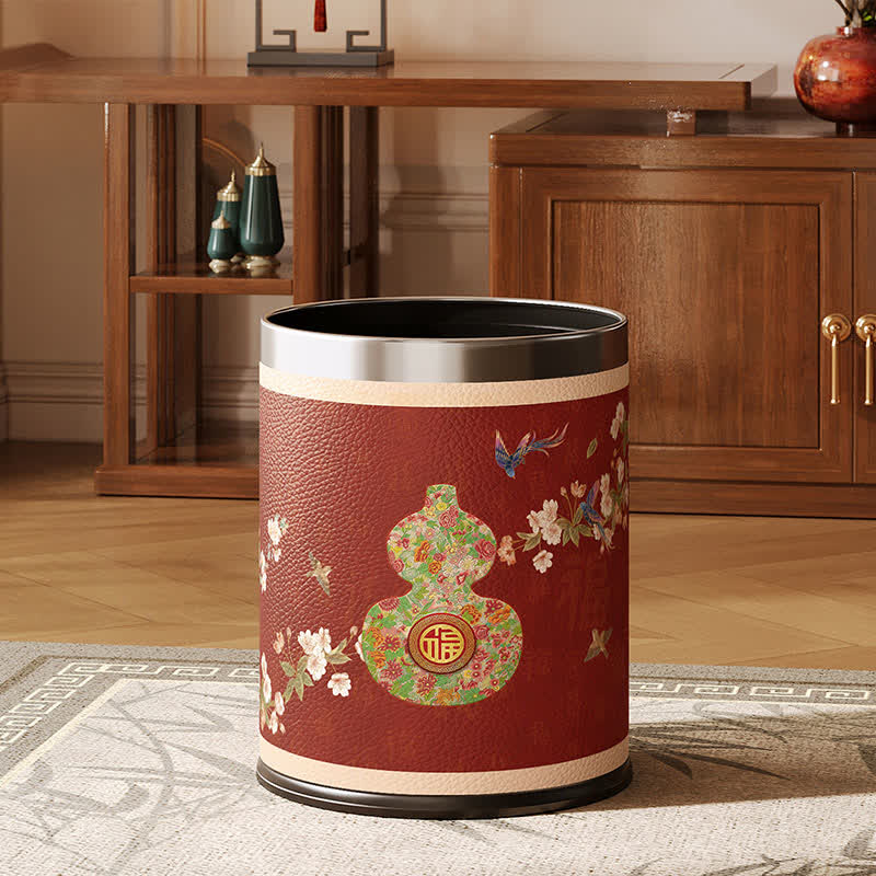Traditioneller orientalischer Abfalleimer aus Blumenkürbis - image 0